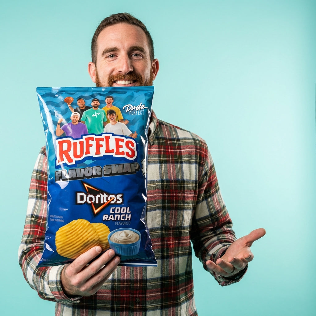 Limited Edition Doritos Ruffles Cheetos Flavor Swap 3pc Variety Pack NEW