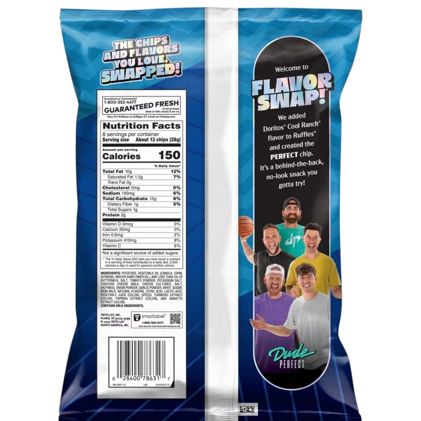 Limited Edition Doritos Ruffles Cheetos Flavor Swap 3pc Variety Pack NEW